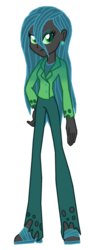 Size: 579x1600 | Tagged: safe, artist:ferrokiva, queen chrysalis, equestria girls, g4, equestria girls-ified, female, solo