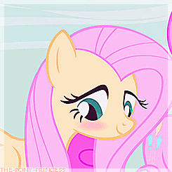 Size: 245x245 | Tagged: safe, screencap, fluttershy, g4, animated, blushing, female, solo