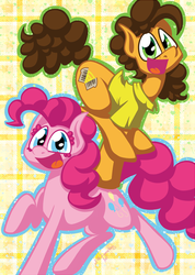 Size: 605x850 | Tagged: safe, artist:alittleofsomething, cheese sandwich, pinkie pie, g4