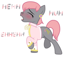 Size: 2048x1536 | Tagged: safe, artist:proponypal, prim hemline, earth pony, pony, g4, clothes, cold, female, fetish, mare, pre sneeze, red nosed, sick, simple background, sneezing, sneezing fetish, solo, transparent background