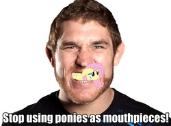 Size: 669x492 | Tagged: safe, fluttershy, human, g4, irl, irl human, mouth guard, mouthpiece, parody, photo