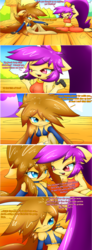 Size: 1026x2795 | Tagged: safe, artist:isle-of-forgotten-dreams, oc, oc only, oc:sera, oc:vienna, anthro, dialogue