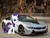 Size: 1600x1200 | Tagged: safe, rarity, g4, bmw, bmw i8, car, irl, photo, ponies in real life, solo, supercar