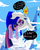 Size: 800x1000 | Tagged: safe, artist:misspolycysticovary, twilight sparkle, alicorn, pony, g4, adventure time, crossover, duo, female, ice king, kidnapped, male, mare, rope, twilight sparkle (alicorn)