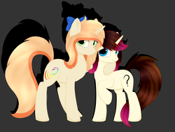 Size: 6666x5000 | Tagged: safe, artist:lace_felora, oc, oc only, pony, absurd resolution, friends, hug