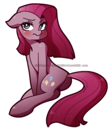 Size: 833x960 | Tagged: safe, artist:kikaru-studios, pinkie pie, g4, female, pinkamena diane pie, solo