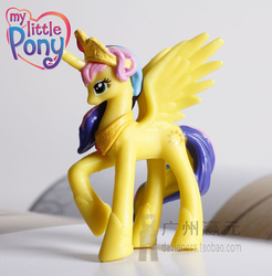 Size: 384x391 | Tagged: safe, princess gold lily, alicorn, pony, official, blind bag, bootleg, irl, photo, prototype, taobao, toy