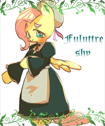 Size: 689x823 | Tagged: safe, artist:misocha, fluttershy, g4, clothes, female, pixiv, solo