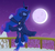 Size: 582x537 | Tagged: safe, screencap, princess luna, alicorn, pony, g4, female, mare, moon, solo