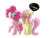 Size: 1024x788 | Tagged: dead source, safe, artist:misspolycysticovary, fluttershy, pinkie pie, earth pony, pegasus, pony, g4, bedroom eyes, blushing, butt touch, duo, eye contact, feathermarking, female, floppy ears, lesbian, never doubt tchernobog's involvement, open mouth, raised hoof, ship:flutterpie, shipping, smiling