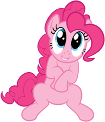 Size: 7000x8134 | Tagged: safe, artist:janocota, pinkie pie, g4, mmmystery on the friendship express, absurd resolution, female, simple background, solo, transparent background, vector