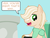 Size: 640x480 | Tagged: safe, artist:aha-mccoy, oc, oc only, oc:jay aaron mclovin, earth pony, pony, hospital gown, male, solo, speech bubble, stallion, wheelchair