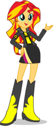 Size: 288x659 | Tagged: safe, artist:lordryu, edit, sunset shimmer, equestria girls, g4, 1000 hours in gimp, female, simple background, solo, the nexus (stable), transparent background, vector, wwe