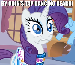 Size: 696x599 | Tagged: safe, screencap, rarity, g4, female, image macro, meme, reaction image, shocked, solo