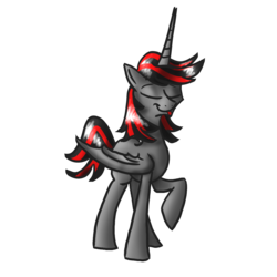 Size: 3000x3000 | Tagged: safe, artist:crestfallencelestia, oc, oc only, oc:emperor botz, alicorn, pony, alicorn oc, donut steel, high res, solo