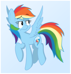 Size: 1925x2007 | Tagged: safe, artist:dahhez, rainbow dash, g4, female, solo, unamused