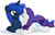 Size: 2762x1759 | Tagged: safe, artist:furrgroup, princess luna, rarity, alicorn, pony, unicorn, g4, boop, cute, duo, female, lesbian, noseboop, nuzzling, prone, ship:rariluna, shipping, simple background, smiling, white background