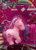 Size: 540x755 | Tagged: safe, earth pony, pony, bootleg, brush, comb, female, irl, mare, meme, nightmare fuel, photo, pink coat, poney à coiffer, solo, squint, tired, toy, why