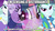 Size: 902x508 | Tagged: safe, edit, edited screencap, screencap, applejack, fluttershy, pinkie pie, rainbow dash, rarity, a case for the bass, equestria girls, g4, my little pony equestria girls: rainbow rocks, caption, female, image macro, meme, text, twiface, wrong neighborhood