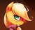 Size: 224x193 | Tagged: safe, artist:derpiihooves, applejack, g4, cropped, female, palindrome get, solo