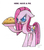 Size: 449x507 | Tagged: safe, artist:pandan009, pinkie pie, g4, female, pie, pinkamena diane pie, solo