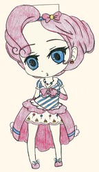 Size: 1116x1936 | Tagged: safe, artist:iliowahine, pinkie pie, human, g4, clothes, dignified wear, dress, female, gala dress, humanized, solo