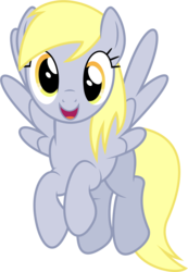 Size: 5074x7313 | Tagged: safe, artist:thisismyphotoshoppin, derpy hooves, pegasus, pony, g4, absurd resolution, cute, derpabetes, female, flying, mare, simple background, solo, transparent background, vector
