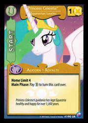 Size: 344x480 | Tagged: safe, enterplay, princess celestia, canterlot nights, g4, my little pony collectible card game, ccg, female, solo