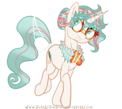 Size: 2800x2500 | Tagged: safe, artist:overdriv3n, oc, oc only, oc:sage, pony, unicorn, glasses, high res, solo