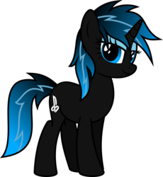 Size: 6970x7565 | Tagged: safe, pony, absurd resolution, console ponies, my little console, playstation 4, ponified, solo