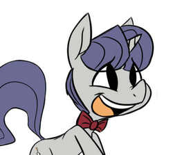 Size: 500x445 | Tagged: safe, artist:nohooves, oc, oc only, oc:beacon, pony, unicorn, bowtie, male, solo, stallion