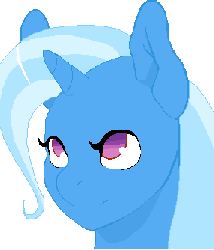 Size: 287x334 | Tagged: safe, artist:oops, trixie, pony, unicorn, g4, animated, blinking, explicit source, female, mare, solo