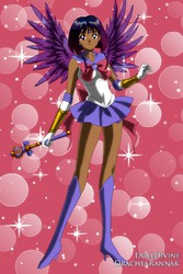 Size: 400x600 | Tagged: safe, artist:drachearannak-fc, twilight sparkle, alicorn, human, g4, anime, base used, crossover, cute, dark skin, female, humanized, moe, sailor moon (series), sailor senshi, solo, twilight sparkle (alicorn)