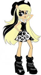 Size: 665x1202 | Tagged: safe, artist:thrashhead97, applejack, equestria girls, g4, female, hand on hip, simple background, solo, transparent background, vector