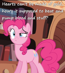 Size: 402x450 | Tagged: safe, screencap, pinkie pie, g4, female, heart of gold, insane pony thread, solo