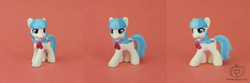 Size: 1200x400 | Tagged: safe, artist:amandkyo-su, coco pommel, g4, customized toy, irl, photo, solo, toy