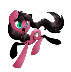 Size: 600x604 | Tagged: safe, artist:pegasisters82, oc, oc only, oc:macdolia, earth pony, pony, digital art, pigtails, solo