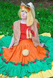 Size: 600x879 | Tagged: safe, artist:hotjamcosplay, applejack, human, g4, cosplay, irl, irl human, photo, solo