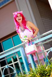 Size: 1366x2048 | Tagged: safe, pinkie pie, human, g4, cosplay, irl, irl human, photo, solo