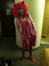 Size: 956x1280 | Tagged: safe, pinkie pie, human, g4, cosplay, irl, irl human, photo, solo