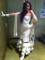 Size: 956x1280 | Tagged: safe, rarity, human, g4, cosplay, irl, irl human, photo, solo
