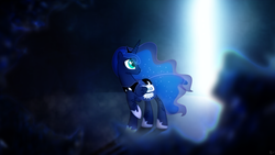 Size: 1920x1080 | Tagged: safe, artist:jeatz-axl, artist:karl97, princess luna, g4, dark, light, saddle bag, vector, wallpaper