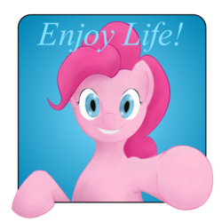 Size: 1123x1123 | Tagged: safe, artist:alixnight, pinkie pie, earth pony, pony, g4, female, solo