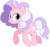 Size: 2859x2688 | Tagged: dead source, safe, artist:php17, oc, oc only, oc:marshmallow daze, pony, unicorn, high res, looking back, smiling, solo, trotting