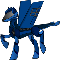 Size: 3194x3205 | Tagged: safe, artist:plone, original species, plane pony, pony, robot, high res, plane, simple background, solo, transparent background, vector