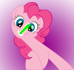 Size: 1458x1376 | Tagged: safe, artist:rannva, pinkie pie, g4, female, glowstick, solo, uranium