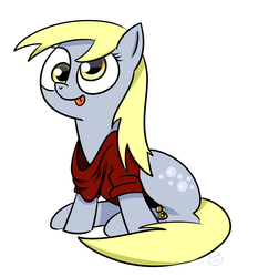 Size: 1029x1102 | Tagged: safe, artist:catfood-mcfly, derpy hooves, pegasus, pony, g4, female, mare, solo