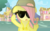 Size: 895x559 | Tagged: safe, fluttershy, g4, backwards ballcap, baseball cap, bling, cap, cute, female, gangsta, hat, hug life, meme, ponyville, solo, sunglasses