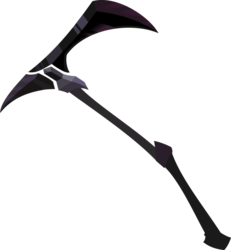 Size: 859x931 | Tagged: safe, artist:lighting-thunder, king sombra, fall of the crystal empire, g4, scythe, weapon