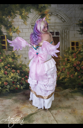 Size: 800x1226 | Tagged: safe, artist:ahteeni, princess cadance, human, g4, cosplay, irl, irl human, photo, solo